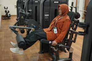 Abdominal isolator pada GYM BKPK