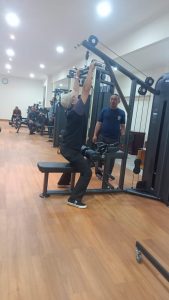 LAT Pulley Machine pada GYM BKPK